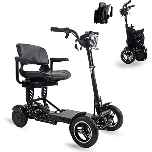 image for Darkshadows by MaritSA - Foldable 4 Wheel Mobility Scooter for Seniors