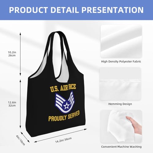 Staff Sergeant E5 Ssgt Canvas Tote Bags Women'S Bag4