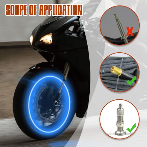 Lecctso QP1191 4Pcs Led Wheel Lights, Tire Valve Light thumb #2