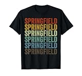 Springfield City Retro T-Shirt