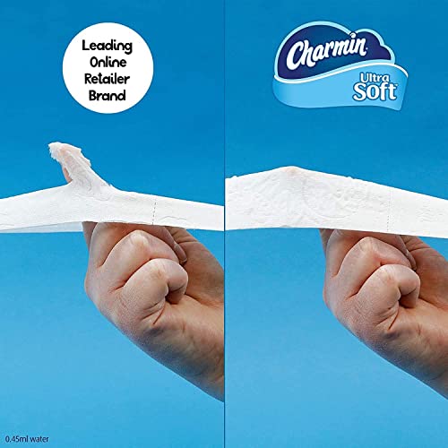 Charmin Ultra Soft Cushiony Touch Toilet Paper, 24 Family Mega Rolls = 123 Regular Rolls (Packaging May Vary)