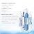 Geekpure 4 Stage Portable Aquarium Reverse Osmosis RO Drinking Water Filtration System 100 GPD - with Deionization DI Filter TDS to 0
