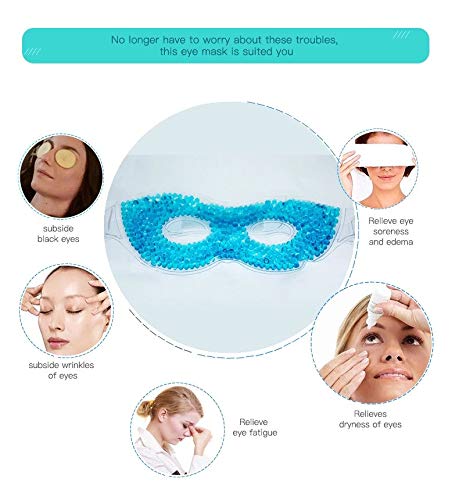 Miniatura 3 de Máscara de ojos de gel para dormir. Alivia el estrés y reduce la hinchazón