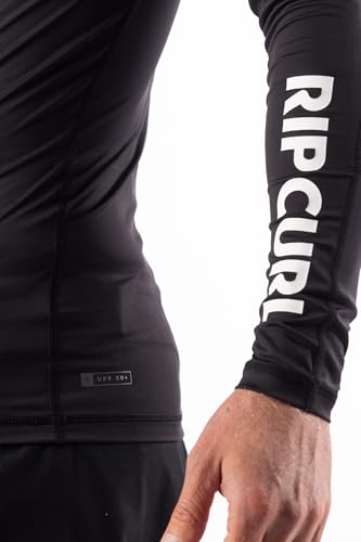 Rip Curl Men's Long Sleeve Rashguard-UPF 50+ Sun Protection Surf Shirt, Tight Fit Rash Vest3