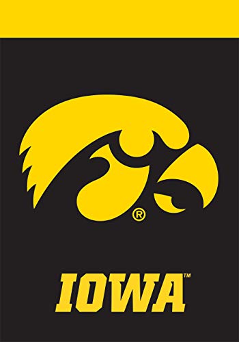 Iowa Hawkeyes Garden Flag NCAA Licensed 18 x 12.5