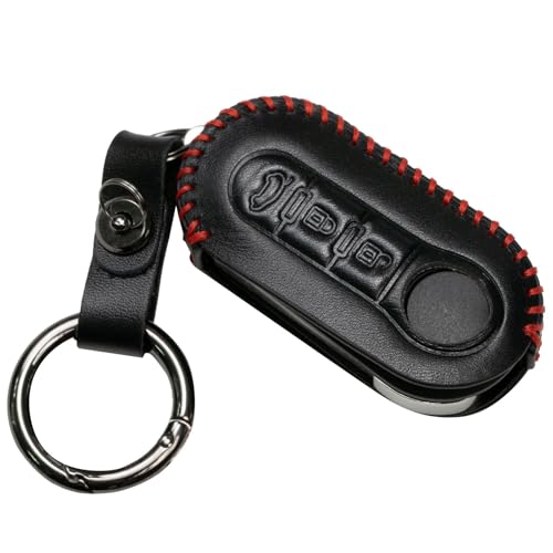 Boîtier de clé 3 boutons haute protection pour Fiat 500 et Punto