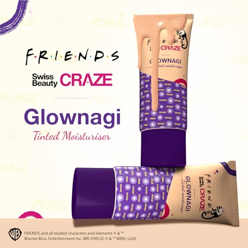 Image of Swiss Beauty Craze Glownagi Tinted Moisturiser | Sheer Coverage | Deep Nourishment | Hydrating Formula | Dewy & Radiant Finish | Breathable | 35ml