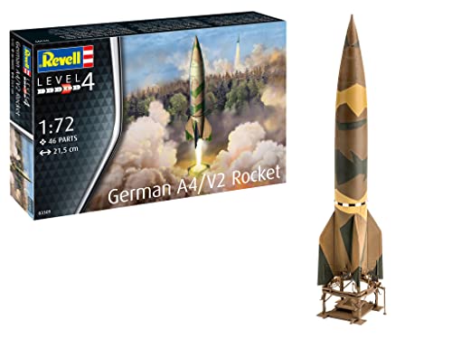 Maquette Missile Allemand V2/A2 avec Base de Lancement