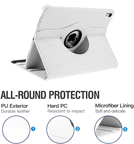 KONDUWANA 10.9 Inch iPad 10th Generation Case 2022, White - Image 4