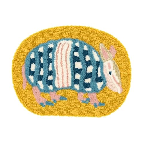 �X�~�m�G �f�U�C�����C�t ARUKU ARMADILLO MAT �A���N�A���}�W�� �}�b�g ���փ}�b�g 45×60cm �C�G���[ �h�_�j ���ׂ�~�� ���{��