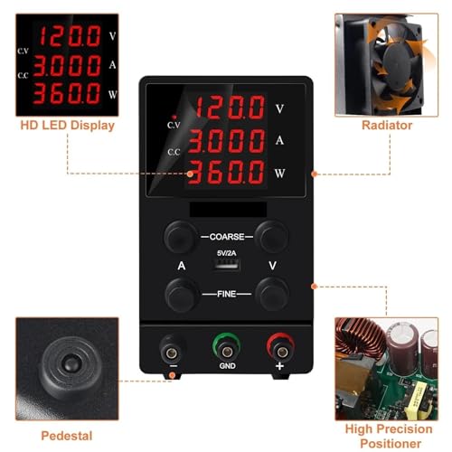 Alimentation d'énergie réglable évite surchauffe anodisation - 5
