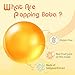 J WAY Bursting Popping Passion Fruit Boba Pearls, Passion Fruit Syrup, Non-Dairy, Fat-Free Popping Tapioca Boba for Beverages, Sweets, Ice Cream, 1.8oz (Pack of 6)