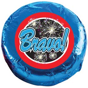 Congratulations - "COOKIE TALK" Chocolate Covered Cream Filled Sandwich Cookies- 12 PC