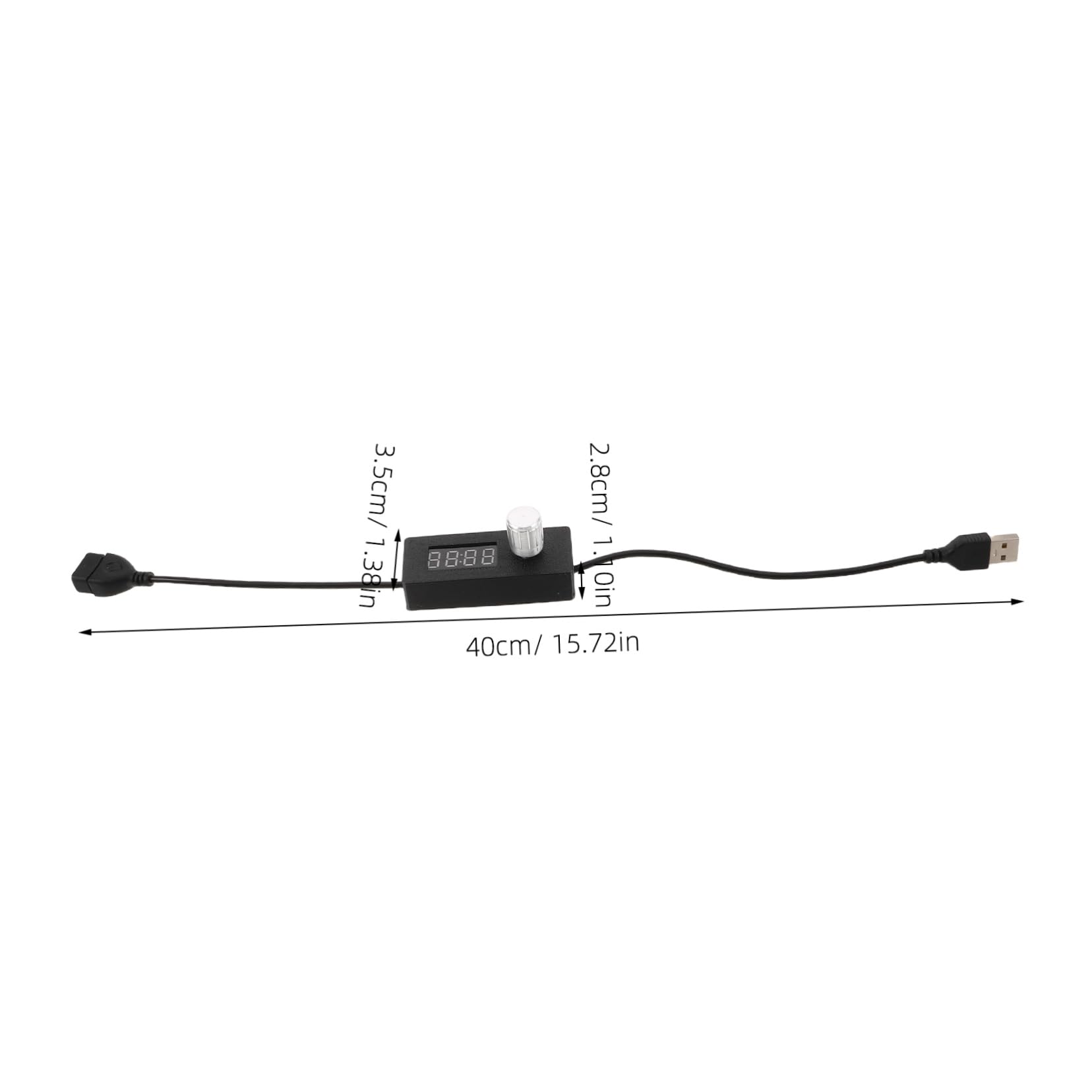 GWJKG -Switch -Erweiterungsstunde Digitaler Countdown -Timer für USB -Lüfterschischtisch Lampe Aquarium LED Leg LEGELNEHMEN