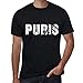 Produktbild Herren T-Shirt Puris Geschenkideen Jahrgang Grafik Tshirt Männer Dunkelschwarz XXL