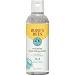 Burt’s Bees Micellar Cleansing Water with Coconut & Lotus Extract, 8 Oz (Package May Vary)