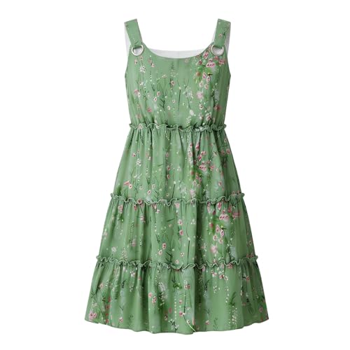 Robe slip à ourlet volanté sans manches pour un confort quotidien optimal