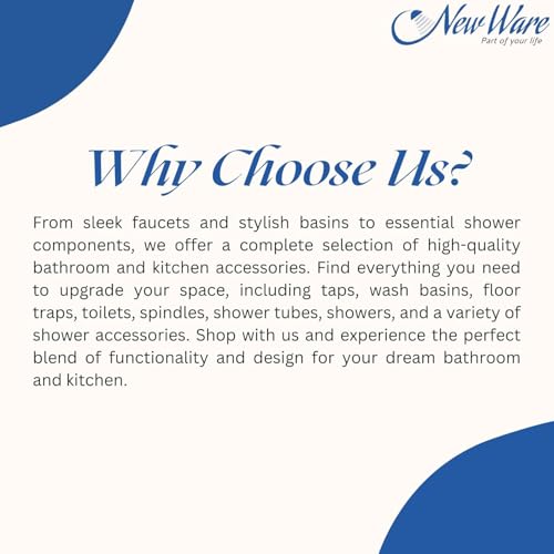 Image of New Ware Health Faucet Gun - ABS Hand Jet Bidet Spray Head for Bathroom & Toilet, Ergonomic Chrome Finish Toilet Jet Spray with Wall Mount Accessories (Toyo Type)