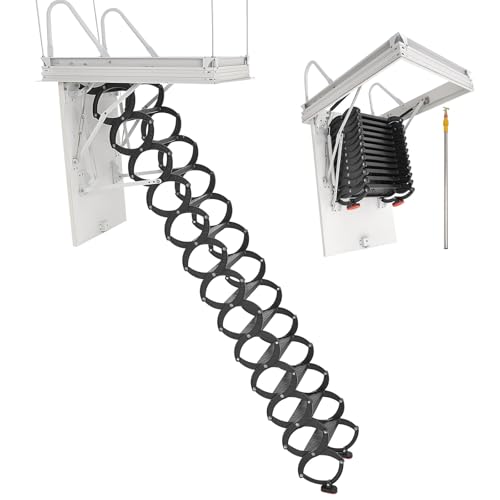VEVOR Attic Ladder, 660LBS/299.4KG Capacity, Fits 10.5...