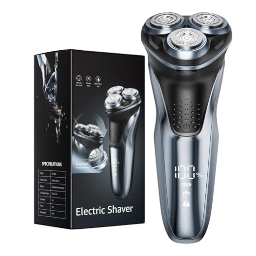 GDKLXL Rechargeable Electric Razor with Trimmer