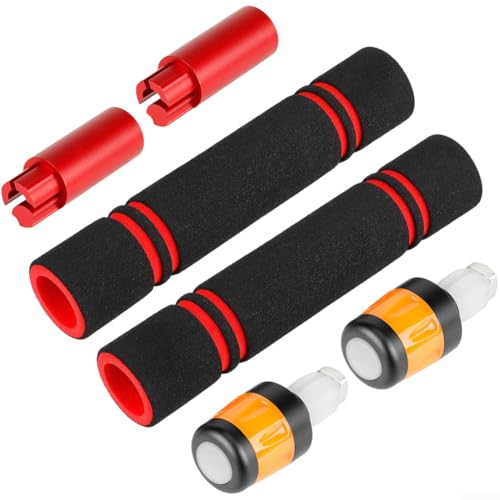 Extension de guidon de trottinette électrique avec kit d'éclairage LED, poignée en silicone résistante aux intempéries pour une meilleure visibilité nocturne, pour Xiaomi et Max G30 Series (G)