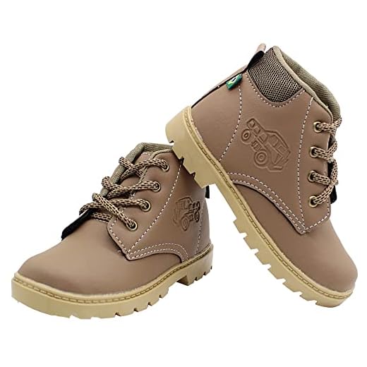 Bota Gibizinho Adventure Infantil Coturno Marrom Claro Bege Tamanho:20;Cor:Bege;Genero:Masculino