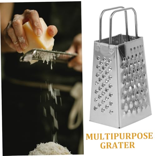 Rallador de Queso Manual de Acero Inoxidable 4 Piezas miniatura 3