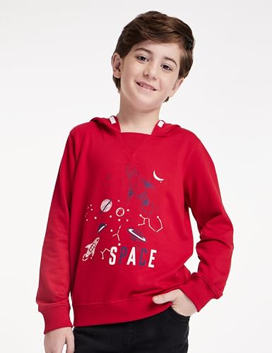 Image of Amazon Brand - Jam & Honey Boys Lightweight Sweatshirt
