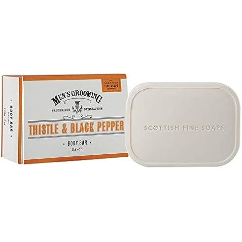 Scottish Fine Soaps Thistle & Black Pepper Body Bar 200g by Scottish Fine Soaps Cover