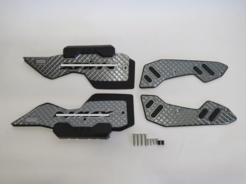 KKM �K���Ԏ� NMAX nmax125/155 n-max V3 2025 �ȍ~ CNC �A���~ �X�e�b�v�{�[�h �X���b�v�h�~�@�\�t�� �D [���s�A���i]