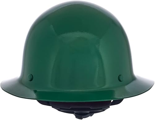 Vista 19 de MSA Skullgard - Casco duro de ala completa con suspensión, tapa sin ranuras, hecho de resina fenólica, cargas de calor radiante de hasta 350 F