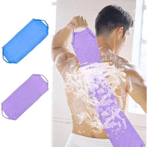 ADERTOS Back Scrubber with Handles Cover