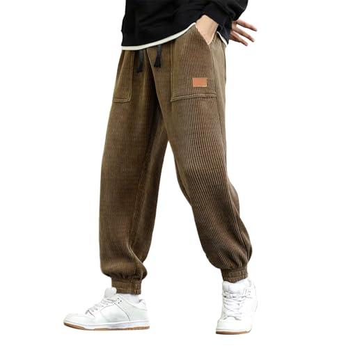 Herren Cordhose - Loose Fit mit Kordelzug main image 1