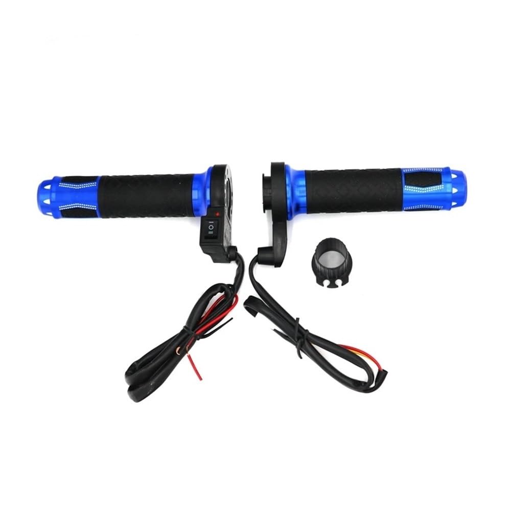 Griffe Motorradzubehör Beheizte Griffe Motorrad Hot Grip ATV Scooter 22mm 7/8" Lenker Handwärmer 12V(G)