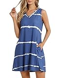 ★Anlässe: Dieses Sommerkleid eignet sich zum Schlafen, Entspannen zu Hause, Einkaufen, Wandern und für den Alltag, es kann auch mit einer Jacke kombiniert werden.