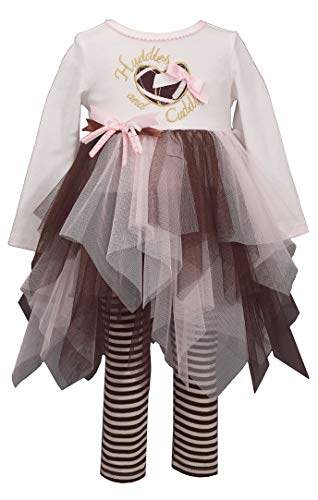 Image of Bonnie Jean Girl's Football Outfit for Baby and Toddler Girls
