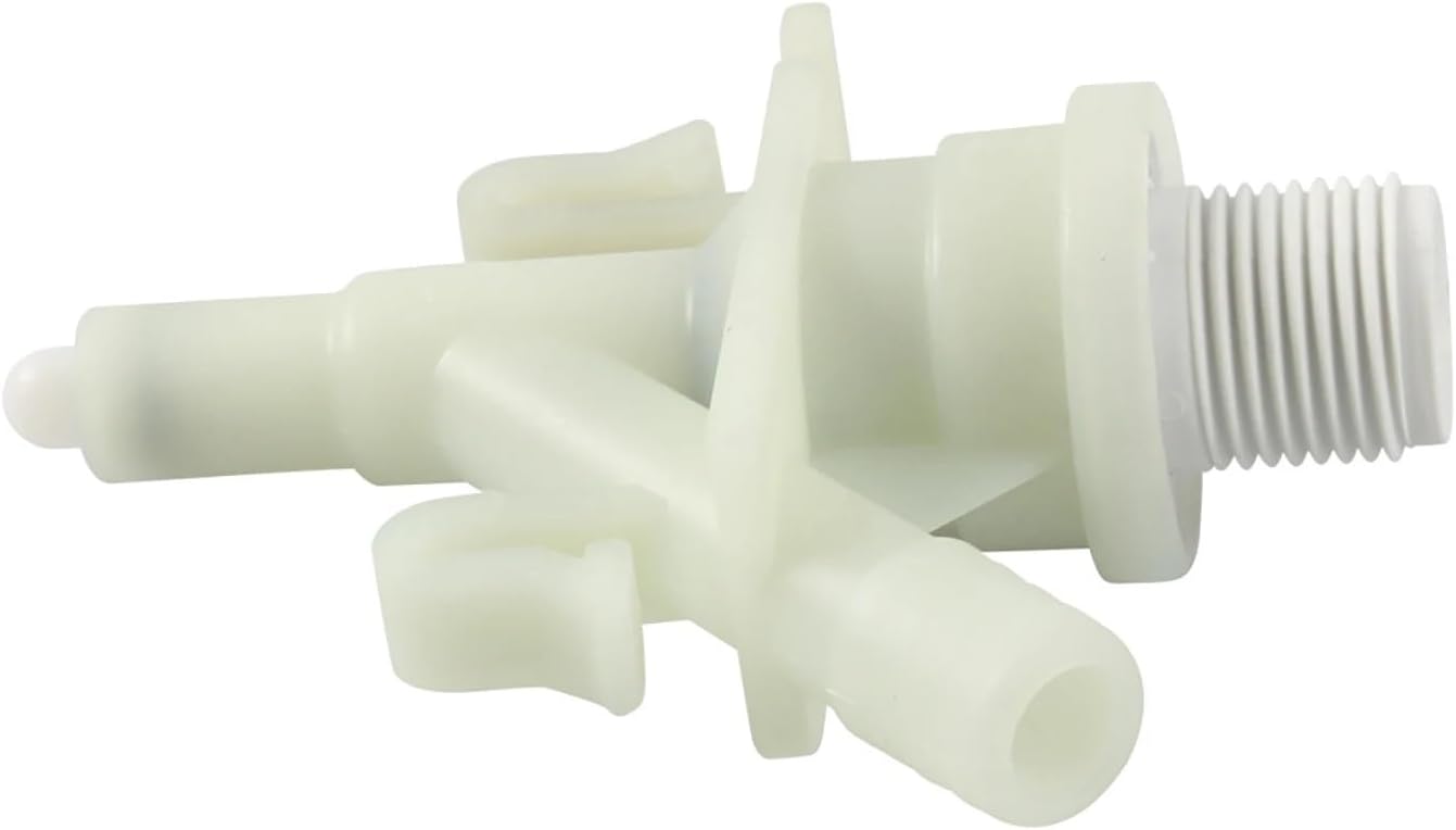Upgraded Rv Water Valve Replacement Kit 4 Set RV Toilet Water Valve Kit Replacement for 300 310 320 RV Toilets 385311641 for Pedal-Flush Toilets