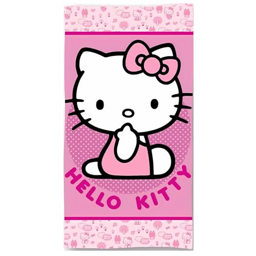 arlis Drap de Plage ou Drap de Bain Hello Kitty (Drap de Plage Hello Kitty)