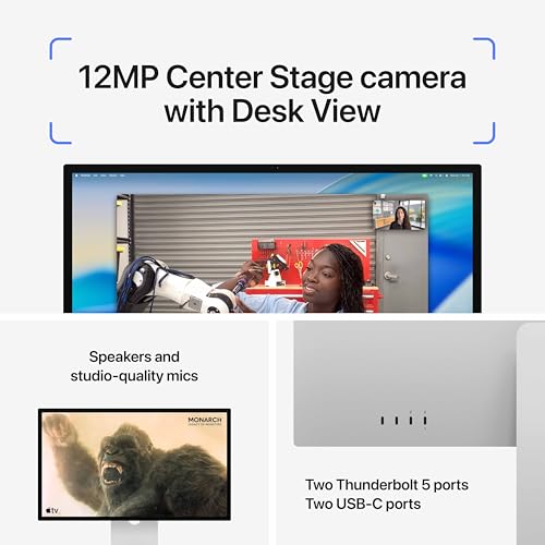 Image of Apple Studio Display - Standard Glass - Tilt-Adjustable Stand ​​​​​​​