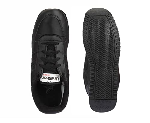 Image of Unistar Men's Lb-02 Black Running Shoes - 10 UK (38 EU) (035)