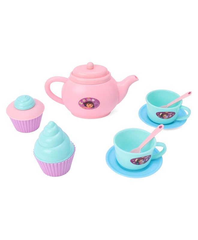 STRIDERS Dora Realistic Hi-Tea Set Toys Makes Fun and Satisfying to Kids 3 to 8 Years Kids