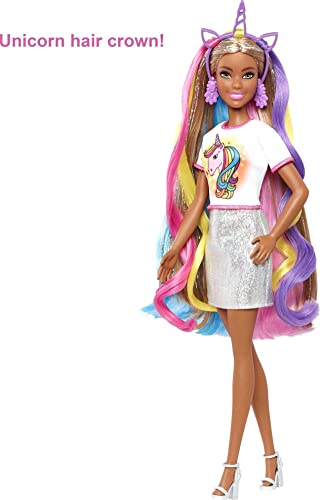 Barbie Fantasy Hair Muñeca con Accesorios miniatura 4