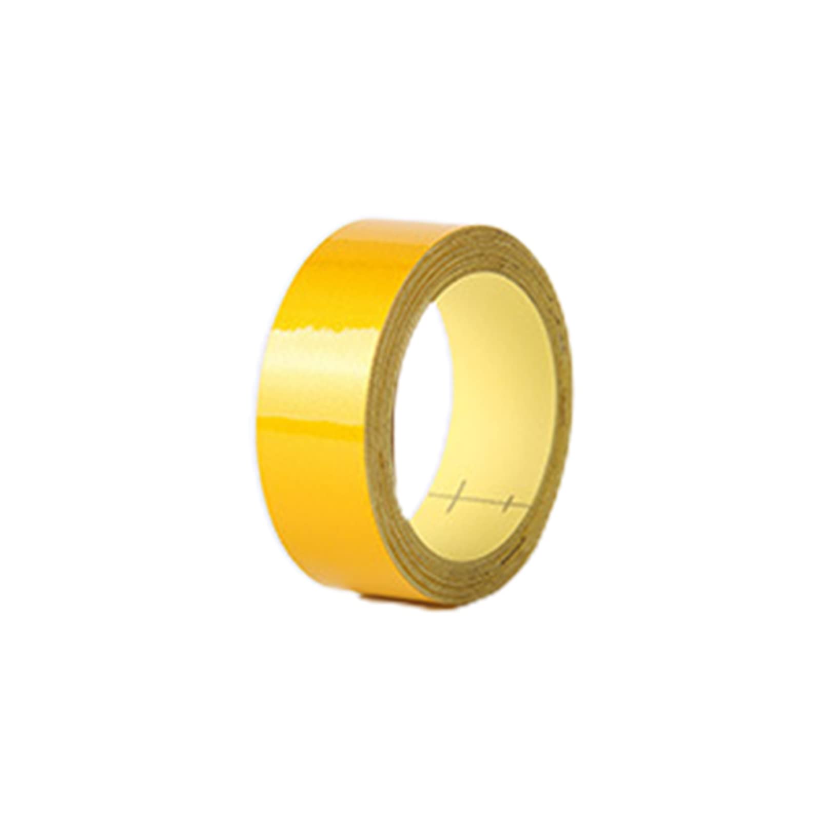 Reflektierendes Band Reflektierendes Klebeband, Sicherheitsbänder, 10 mm/20 mm x 45 m, Warnmarkierungsband, reflektierendes Auto-Reflektorband for Sicherheitswarnung(Gold,1cm)