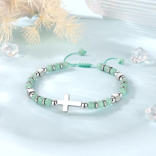 Image of JoycuFF 2026 Kindergarten Graduation Gifts for Her, Cute Heart Cross Bracelet Gifts for Her, Graduation Gifts for Teen Women Daughter Niece Granddaughter