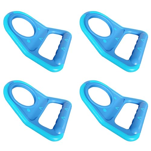 Mucshim 4 cubos de agua, 5 galones, soporte para de agua, elevador con soporte antideslizante de goma, color