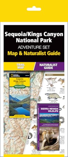 Sequoia/Kings Canyon National Park Adventure Set: Map & Naturalist Guide