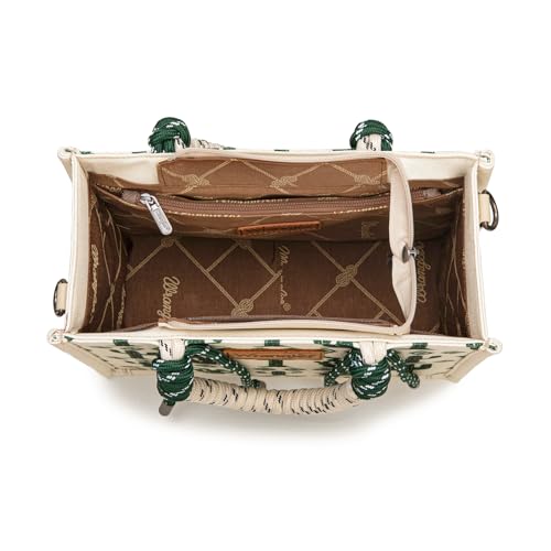 Bolso Tote Wrangler Montana West con correa ajustable miniatura 4