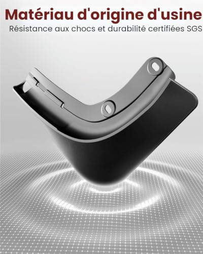 Bavettes garde-boue Model Y Juniper REEVAA finition noire premium intégration parfaite - 4