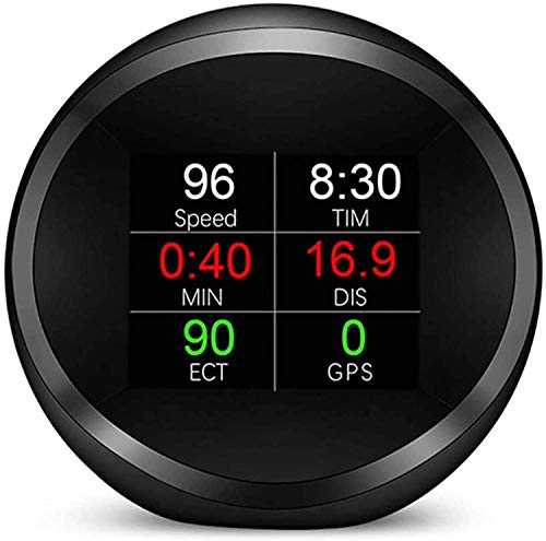 OBD2 + GPS HUD Auto Head Up Display LED Windschutzscheibe Projektor OBD Scanner Geschwindigkeit Kraftstoff Warnung Alarmdaten