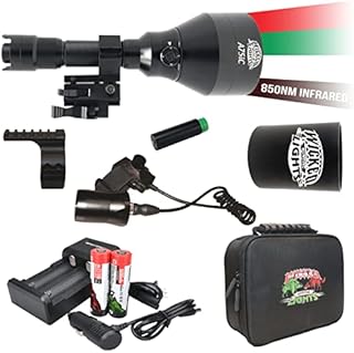 Wicked Lights A75iC 4-Color-in-1 Night Hunting Light Kit for Hog, Coyote, Varmints and Predators